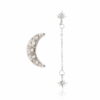 Celestial Charm 3 Hole Earring Set