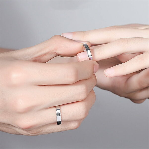 Clover Charm Valentine's Ring