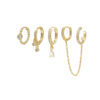 Exquisite Gold Zircon Dangles