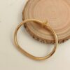 Gold Nail Bangle