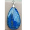 Blue Pendant with Glistening Gold Flecks Blue Pendant with Glistening Gold Flecks