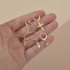 Celestial Cross and Moon Set