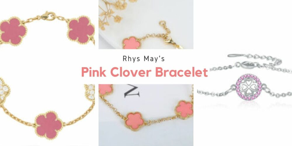 Pink Clover Bracelet