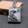 Black Jade Obsidian Tiger Pendant Black Jade Obsidian Tiger Pendant
