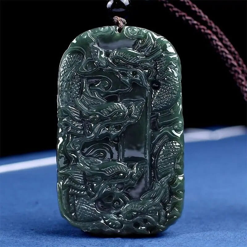 Blue Jade Pendant