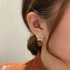 Floral Drop Dangle Earrings