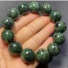 Natural Dark Green Jade Bracelet